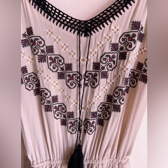 Intropia Womens Jumpsuit Baige Lined  sleeveless Spain   knitting size 34 - Picture 3 of 16